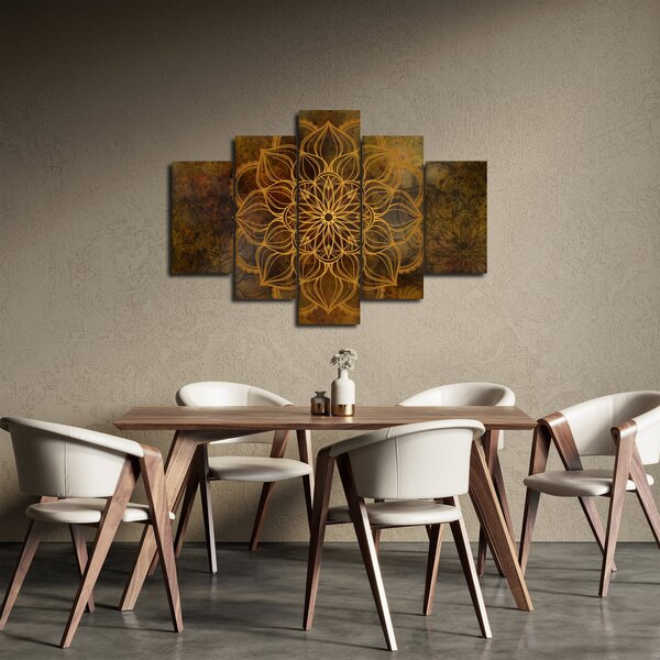 Obraz - Mandala radosti (150x105 cm)