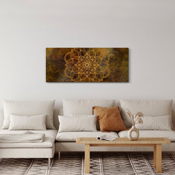Obraz - Mandala radosti (120x50 cm)