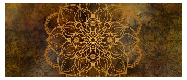 Obraz - Mandala radosti (120x50 cm)