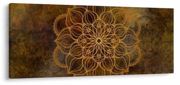 Obraz - Mandala radosti (120x50 cm)