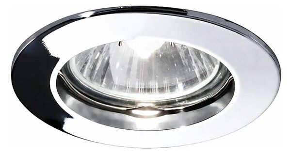 Ideal Lux - Zapustené svietidlo JAZZ 1xGU10/50W/230V pr. 7,7 cm lesklý chróm