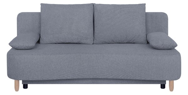 ROZKLADACIA POHOVKA, textil, kompozitné drevo, tmavosivá P & B - Sedačky, Online Only
