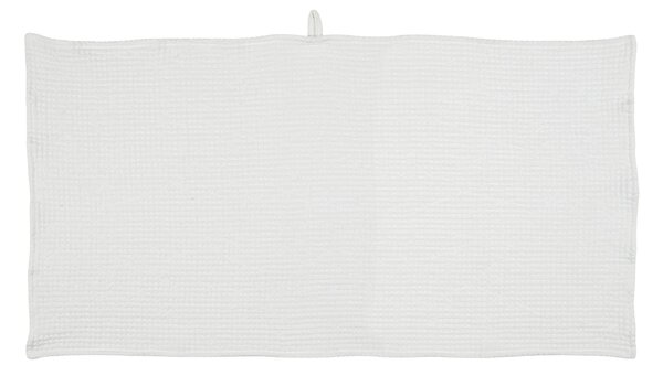 Bavlnený uterák Liseleje Waffle White 50 × 100 cm