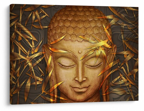 Obraz - Zlatý Budha (70x50 cm)