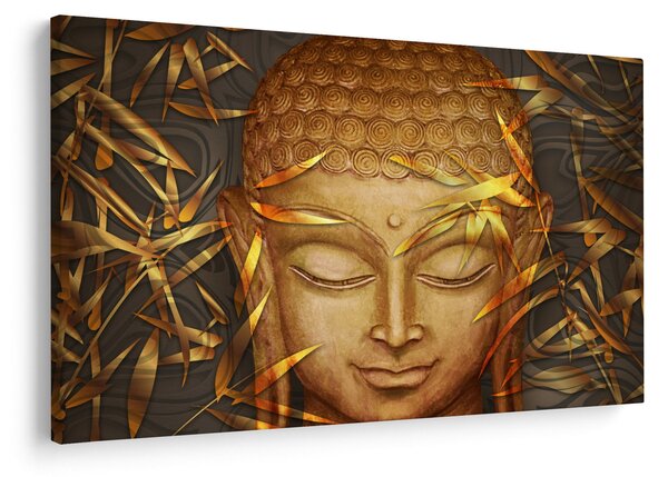 Obraz - Zlatý Budha (90x60 cm)