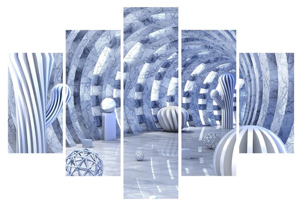 Obraz - 3D abstrakcia (150x105 cm)