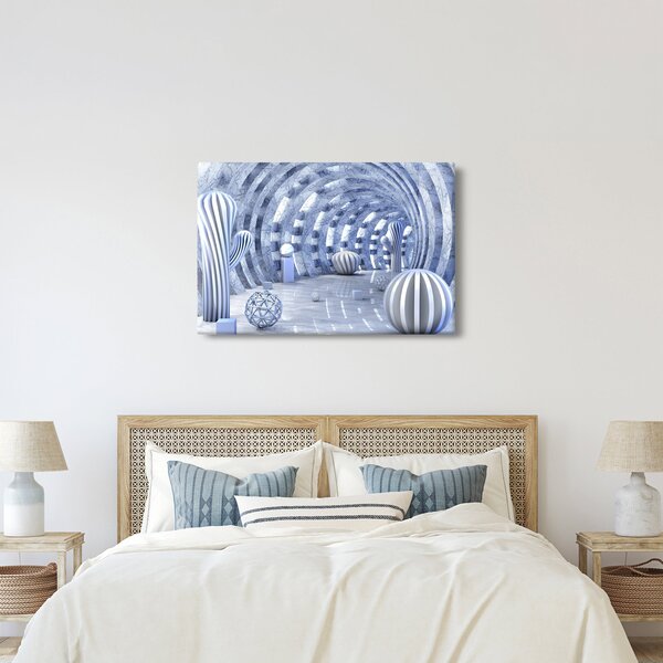 Obraz - 3D abstrakcia (90x60 cm)