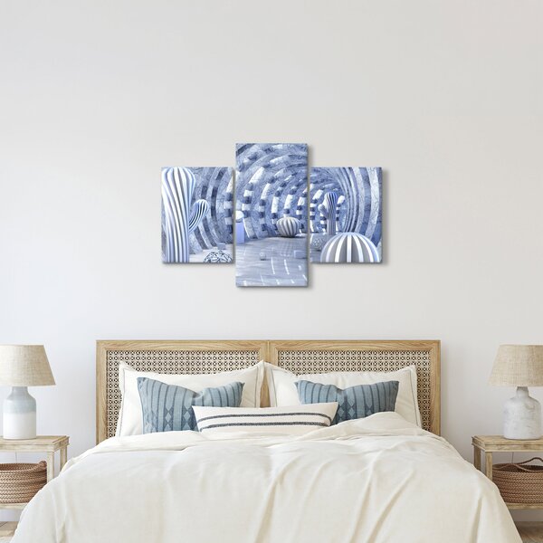 Obraz - 3D abstrakcia (90x60 cm)
