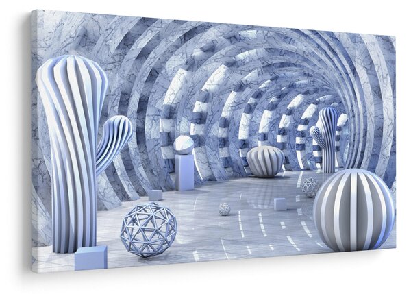 Obraz - 3D abstrakcia (90x60 cm)