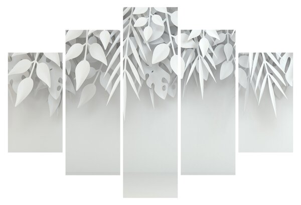 Obraz - Plastické listy (150x105 cm)
