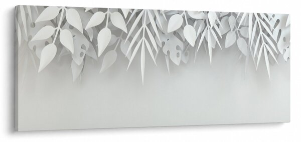 Obraz - Plastické listy (120x50 cm)