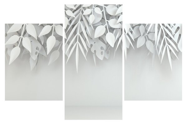 Obraz - Plastické listy (90x60 cm)