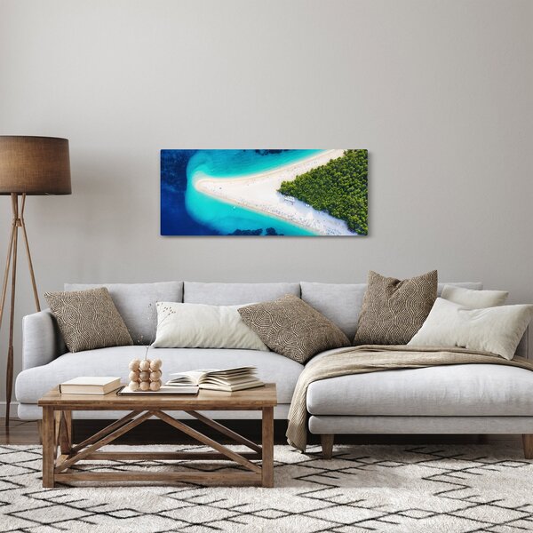 Obraz - Ostrav Hvar, Chorvátsko (120x50 cm)