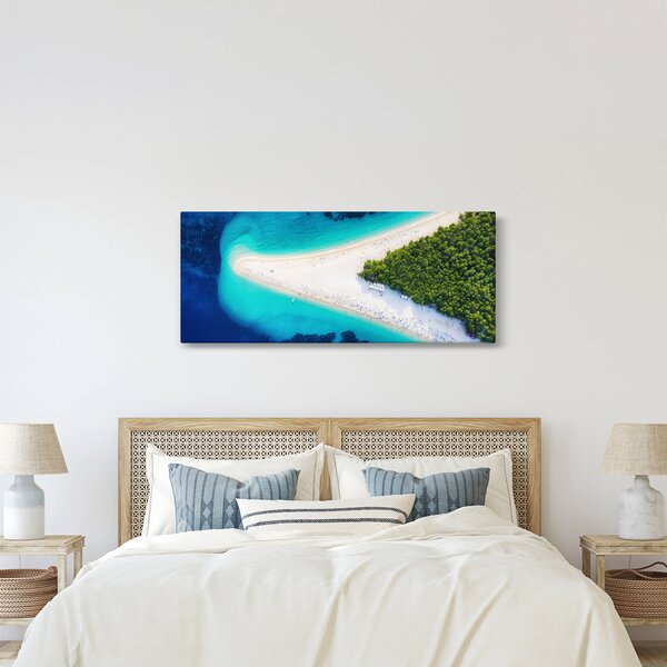 Obraz - Ostrav Hvar, Chorvátsko (120x50 cm)