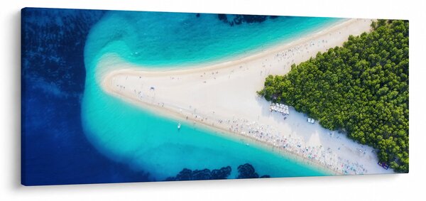 Obraz - Ostrav Hvar, Chorvátsko (120x50 cm)