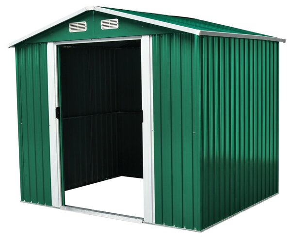 Záhradný domček BestBerg ZDB-4Z / 4,1 m² / 236 x 174 x 206 cm / zelený