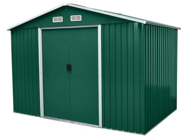 Záhradný domček BestBerg ZDB-7Z / 7,2 m² / 301 x 238 x 214 cm / zelený