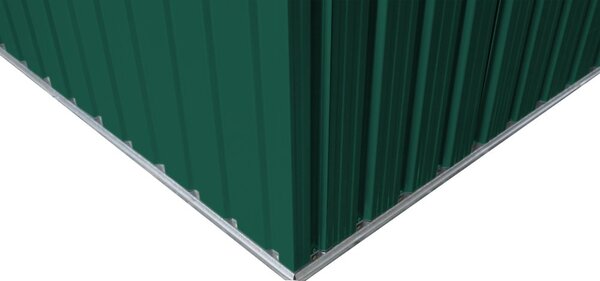 Záhradný domček BestBerg ZDB-4Z / 4,1 m² / 236 x 174 x 206 cm / zelený