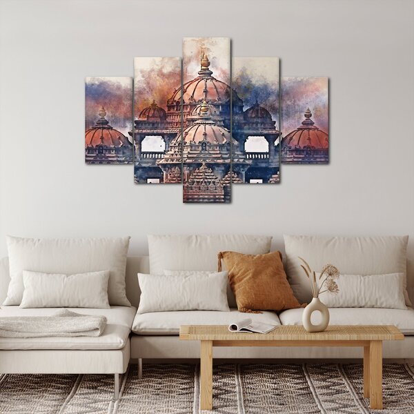 Obraz - Akshardham, Nové Dílií, India (150x105 cm)