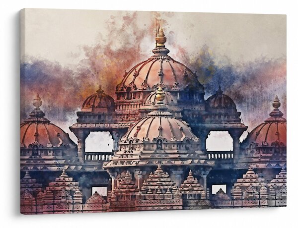 Obraz - Akshardham, Nové Dílií, India (70x50 cm)