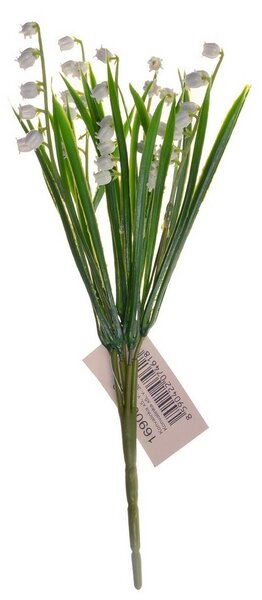 Umelá kytica konvaliniek, v. 35 cm, zväzok 5 ks