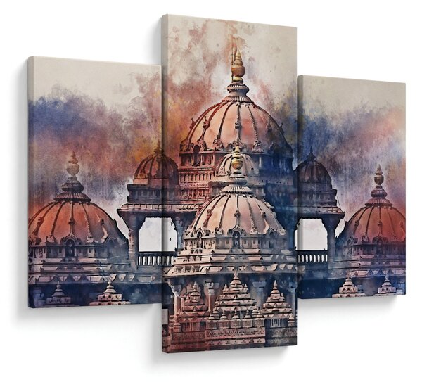 Obraz - Akshardham, Nové Dílií, India (90x60 cm)