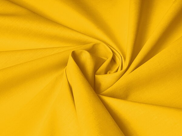 Bavlnená látka/plátno Moni MOD-001 Sýto žltá - 145g/m2 - šírka 145 cm