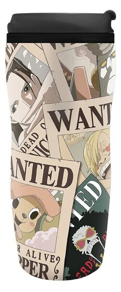 Cestovný hrnček One Piece - Wanted
