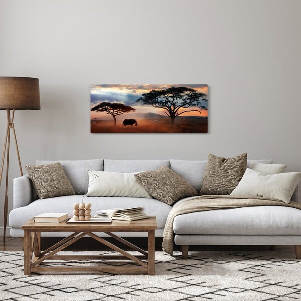 Obraz - Národný park Serengeti, Tanzánia, Afrika (120x50 cm)