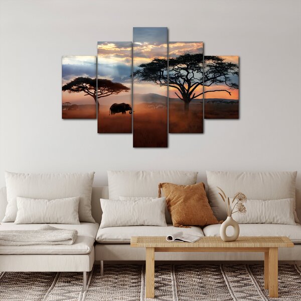 Obraz - Národný park Serengeti, Tanzánia, Afrika (150x105 cm)