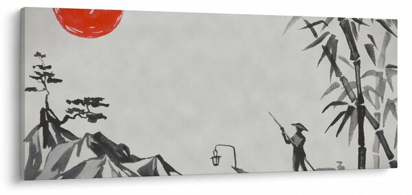 Obraz - Hora Fuji (120x50 cm)