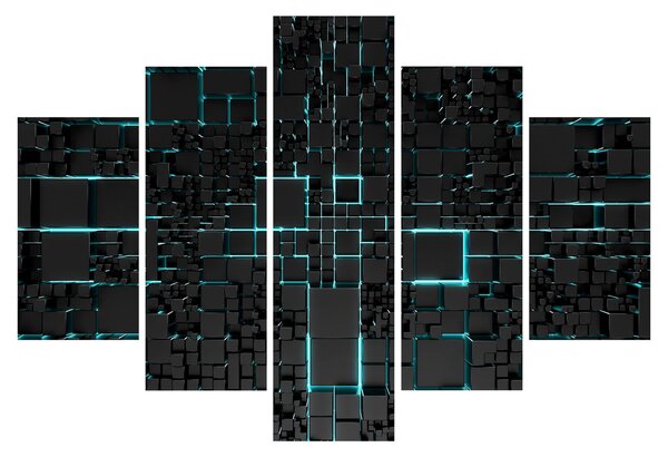 Obraz - Technologické rozhranie (150x105 cm)