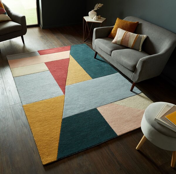 Flair Rugs , Kusový koberec Moderno Alwyn Multi/Pink, 120x170, viacfarebná, obývacia izba