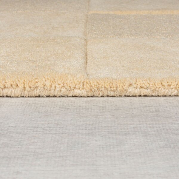 Flair Rugs , Kusový koberec Moderno Checkerboard Natural, 120x170, béžová, obývacia izba