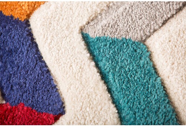 Flair Rugs , Kusový koberec Spectrum Bolero Multi kruh, 160x160 (priemer) kruh, viacfarebná, kancelária