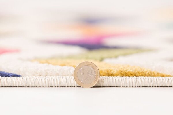 Flair Rugs , Kusový koberec Spectrum Bolero Multi kruh, 160x160 (priemer) kruh, viacfarebná, kancelária