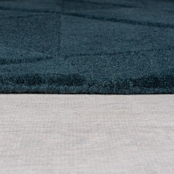 Flair Rugs , Kusový koberec Moderno Shard Teal, 120x170, modrá, chodba / predsieň