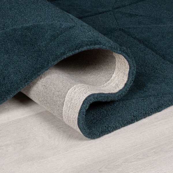 Flair Rugs , Kusový koberec Moderno Shard Teal, 120x170, modrá, chodba / predsieň