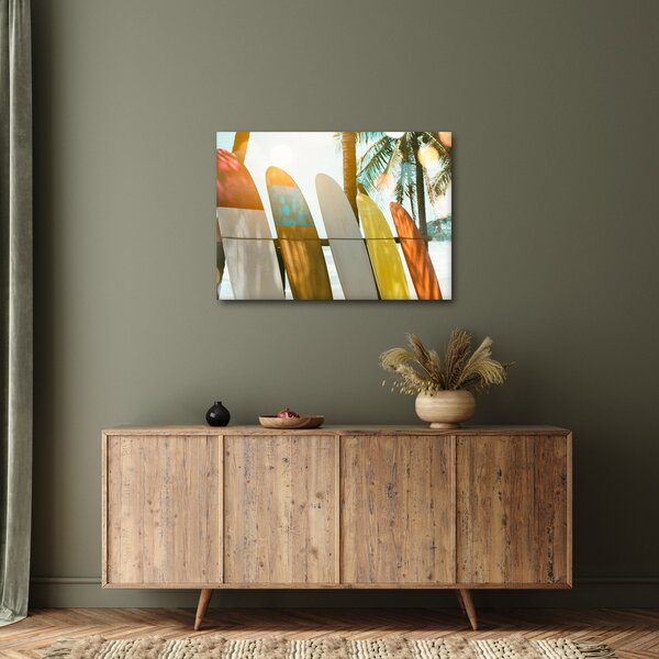 Obraz - Surfovacie dosky (70x50 cm)