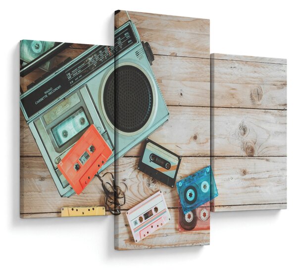 Obraz - Retro rádio (90x60 cm)