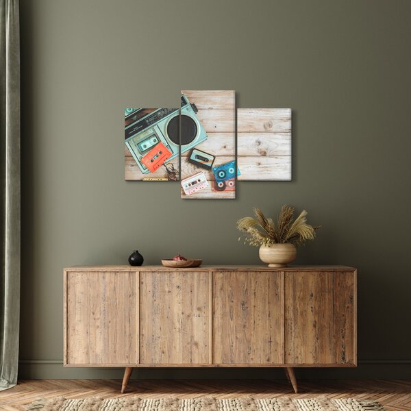 Obraz - Retro rádio (90x60 cm)