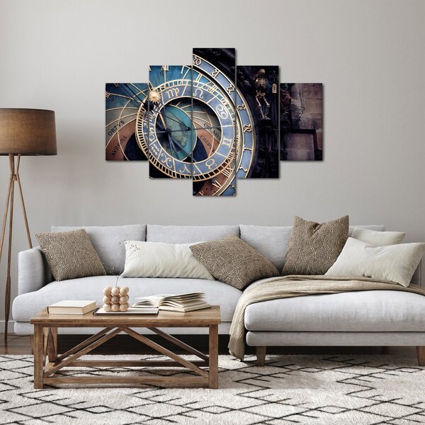 Obraz - Orloj, Praha (150x105 cm)