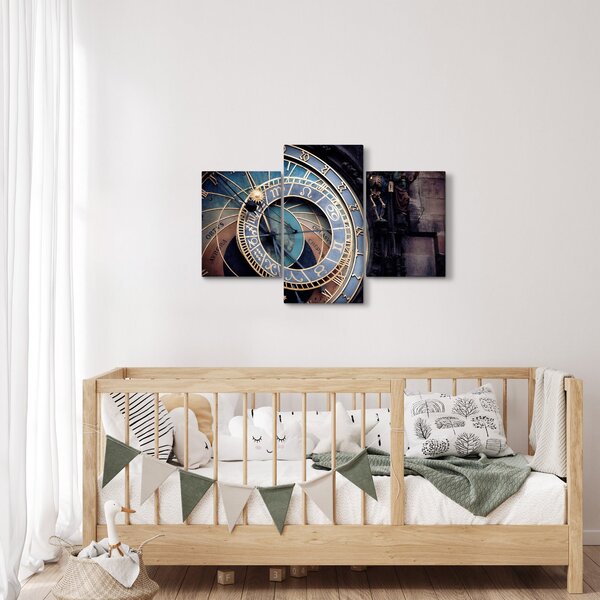 Obraz - Orloj, Praha (90x60 cm)