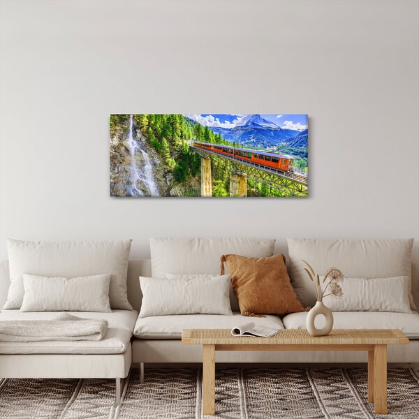 Obraz - Matterhorn, Zermatt, Valais, Švajčiarsko (120x50 cm)