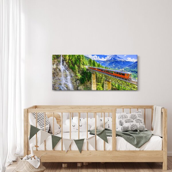 Obraz - Matterhorn, Zermatt, Valais, Švajčiarsko (120x50 cm)