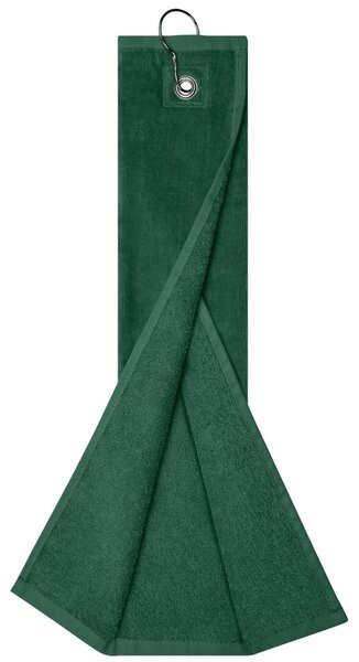 Daiber Golfový uterák MB432 - Tmavozelená | 30 x 50 cm