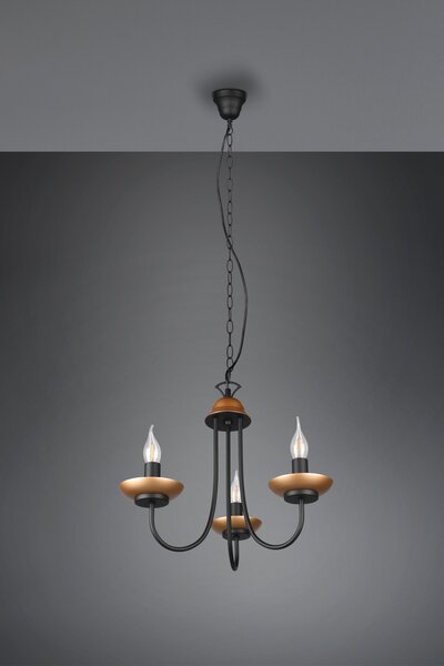 Trio 101700332 závesný luster Livia 3x28W | E14