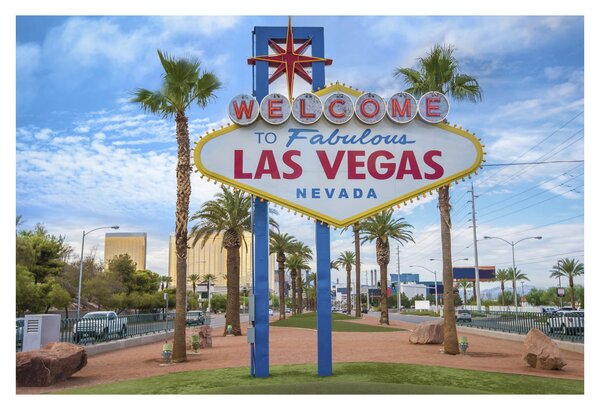 Obraz - Las Vegas (90x60 cm)