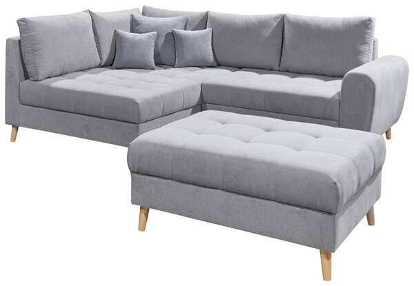 TABURETKA, textil, kompozitné drevo, 106/48/80 cm MID.YOU - Online Only obývacie izby, Online Only