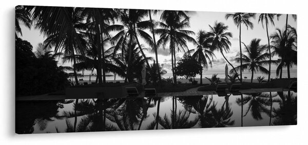 Obraz tropického ostrova (120x50 cm)